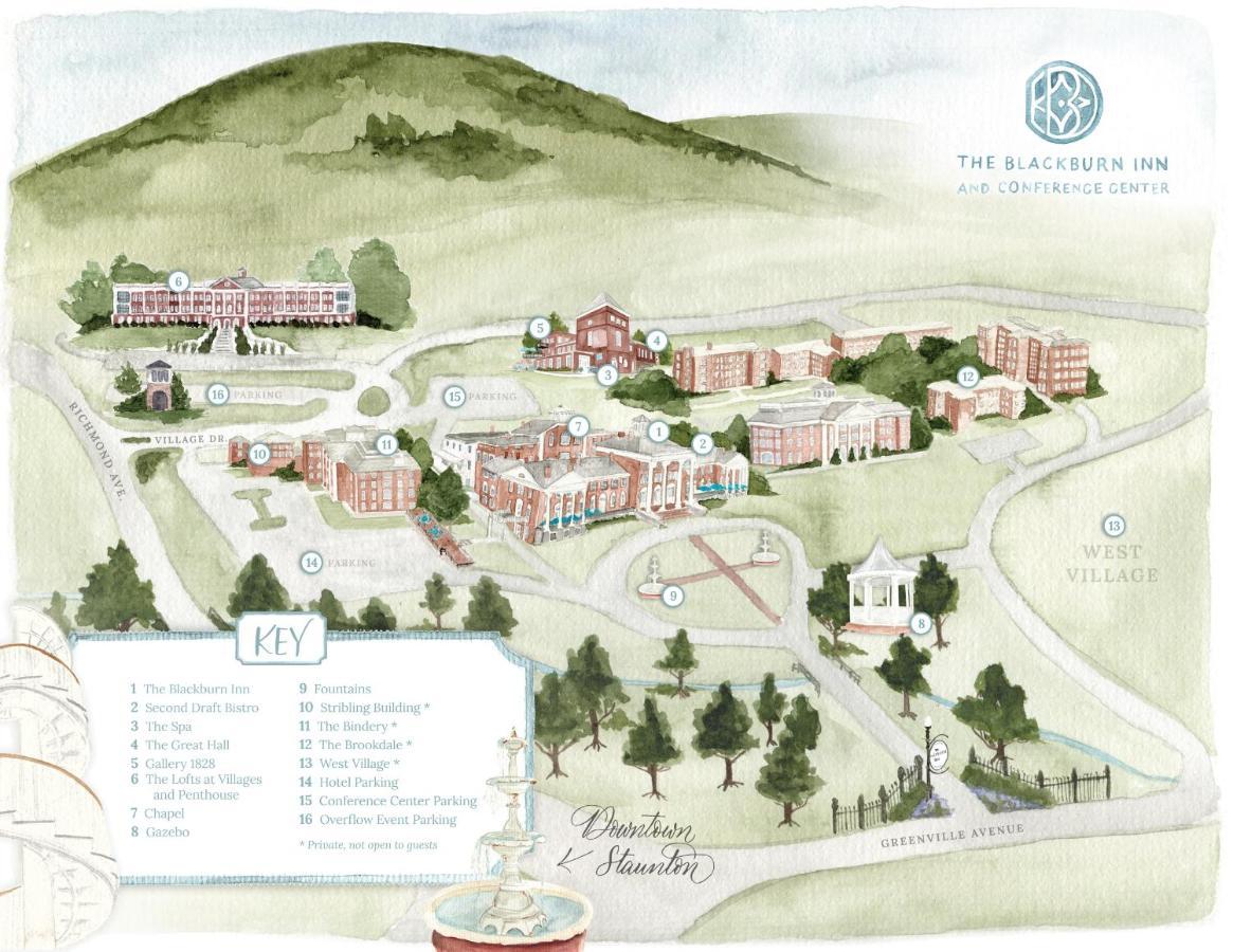 The Blackburn Inn And Conference Center Staunton Exteriör bild